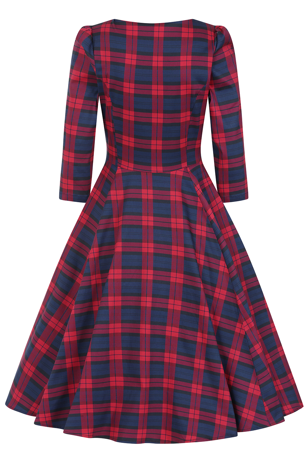 Margot Tartan Swing Dress
